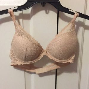 Nude Lace Push up bra